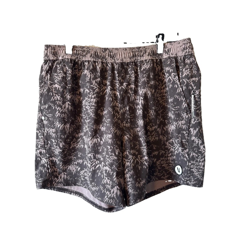 Vuori Maverick Volley Athletic Purple Jungle Unlined Short Mens Large V3016